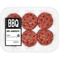 Een afbeelding van AH BBQ mini hamburgers