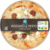 Een afbeelding van AH Verse pizza mozzarella pesto online only
