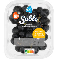 Een afbeelding van AH Sable pitloze blauwe druiven