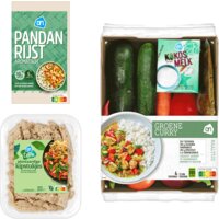 Een afbeelding van AH Vega Thaise Groene Curry Verspakket