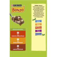 Een afbeelding van Bonzo Maaltijdzakjes in saus met rund kip lam