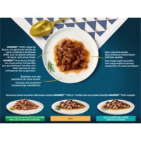 Een afbeelding van Gourmet Perle sauce delight rund kip tonijn zalm