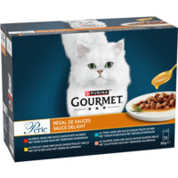 Een afbeelding van Gourmet Perle sauce delight rund kip tonijn zalm