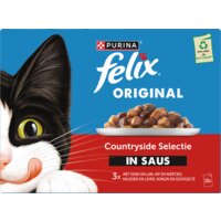 Een afbeelding van Felix Original gevogelte selectie in saus