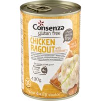 Een afbeelding van Consenza Kippenragout met champignons