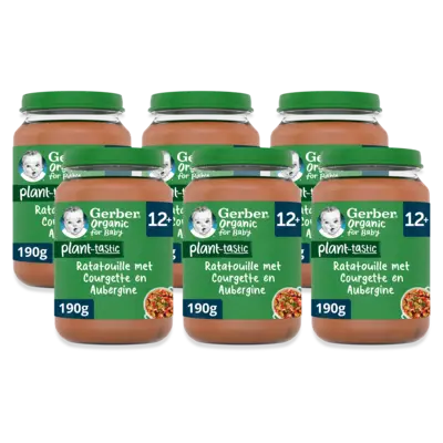 pdp-image-Gerber Organic Baby ratatouille aubergine 12+m 6-pack