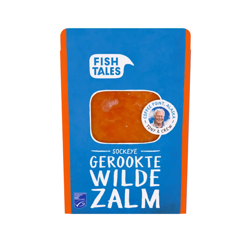 Fish Tales Sockeye gerookte wilde zalm