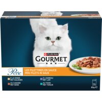 Een afbeelding van Gourmet Perle minifilets in saus eend tonijn lam
