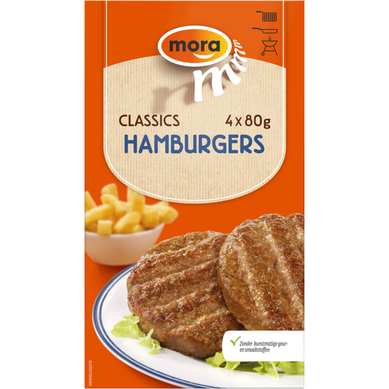 Een afbeelding van Mora Classics hamburgers