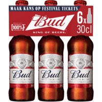 Een afbeelding van Bud Pilsener 6-pack