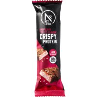 Een afbeelding van NXT Level Raspberry toffee crispy protein bar