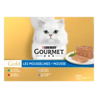Gourmet Gold mousse met konijn rund kalf lam
