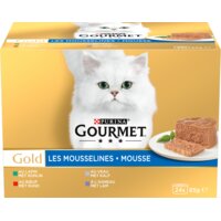 Een afbeelding van Gourmet Gold mousse met konijn rund kalf lam