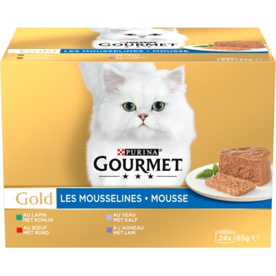 pdp-image-Gourmet Gold mousse met konijn rund kalf lam