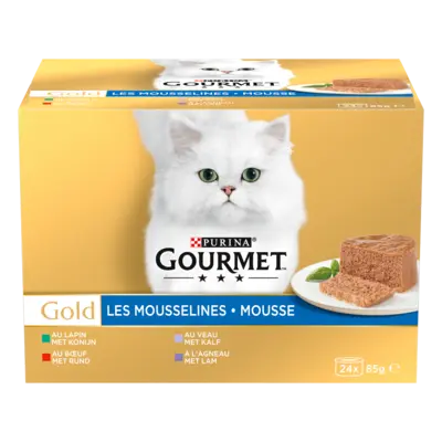 pdp-image-Gourmet Gold mousse met konijn rund kalf lam