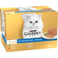 Een afbeelding van Gourmet Gold mousse met konijn rund kalf lam