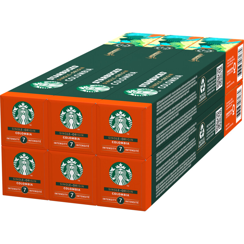 Een afbeelding van Starbucks Nespresso Colombia 6-pack
