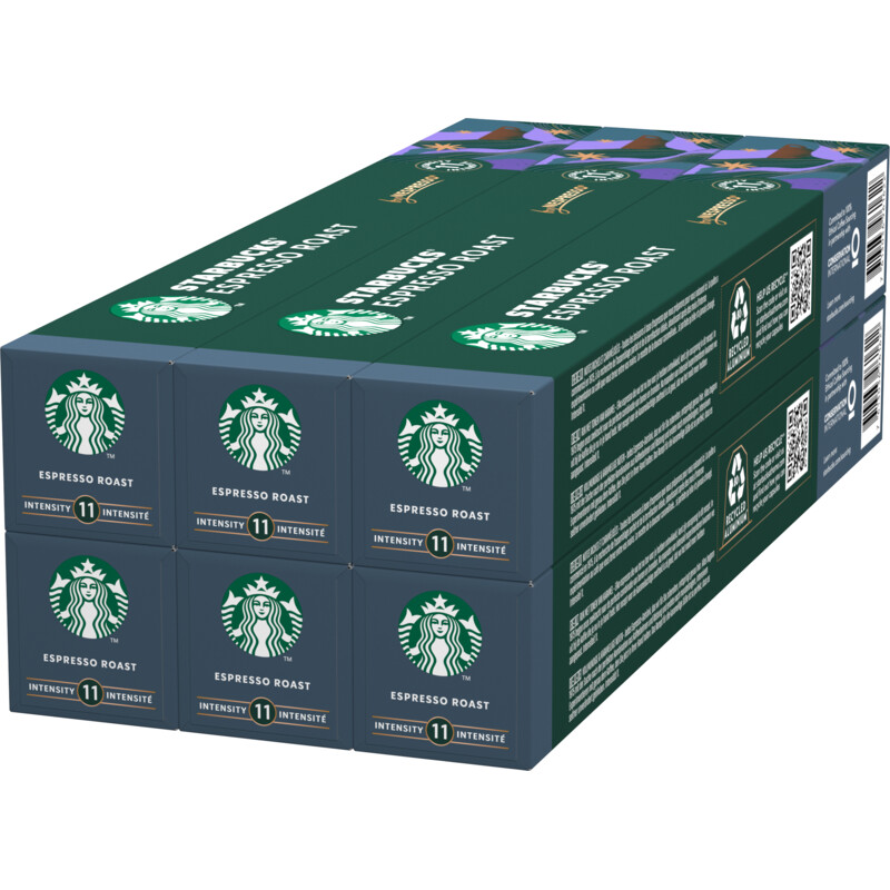 Een afbeelding van Starbucks Nespresso Espresso Roast 6-pack