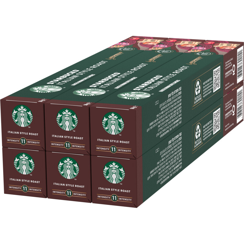 Een afbeelding van Starbucks Nespresso Medium Italian Roast 6-pack
