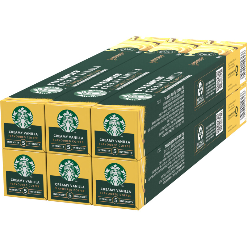 Een afbeelding van Starbucks Nespresso Caramel Vanilla 6-pack