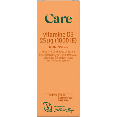 pdp-image-Care Vitamine D3 25µg druppels