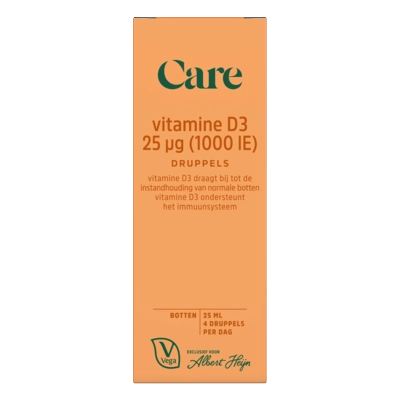 pdp-image-Care Vitamine D3 25µg druppels