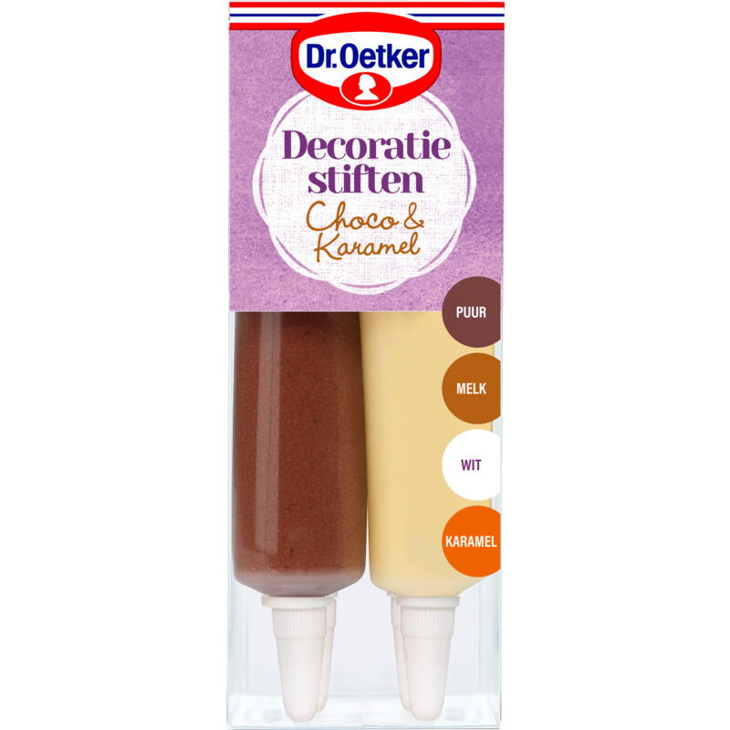 Een afbeelding van Dr. Oetker Decoratiestiften choco & karamel