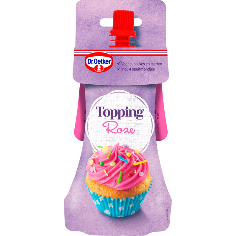 Een afbeelding van Dr. Oetker Topping roze