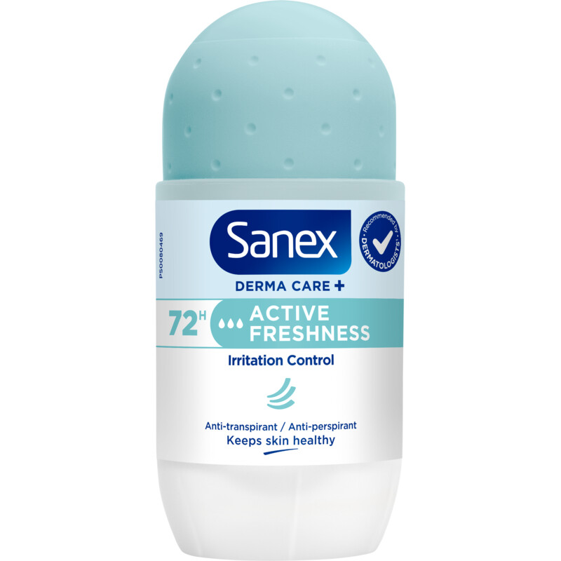 Een afbeelding van Sanex Derma care+ active freshness roller