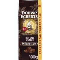 Een afbeelding van Douwe Egberts Intens koffiebonen voordeelpak