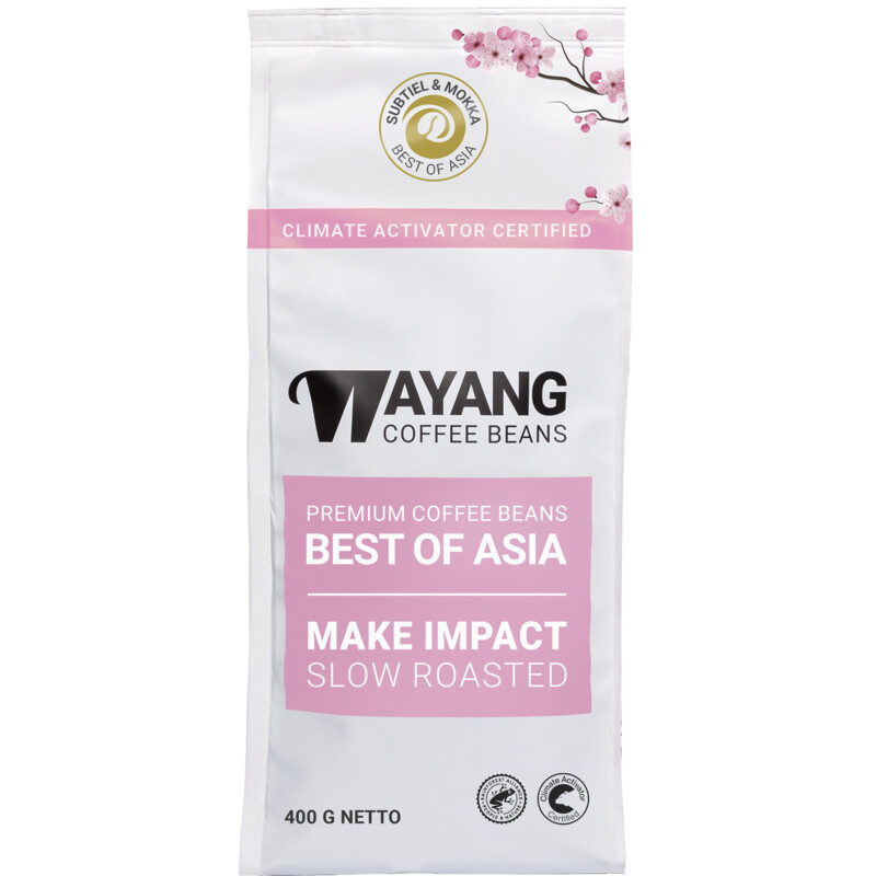 Een afbeelding van Wayang Best of Asia koffiebonen