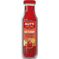 Een afbeelding van Mutti Ketchup met datterini tomaten
