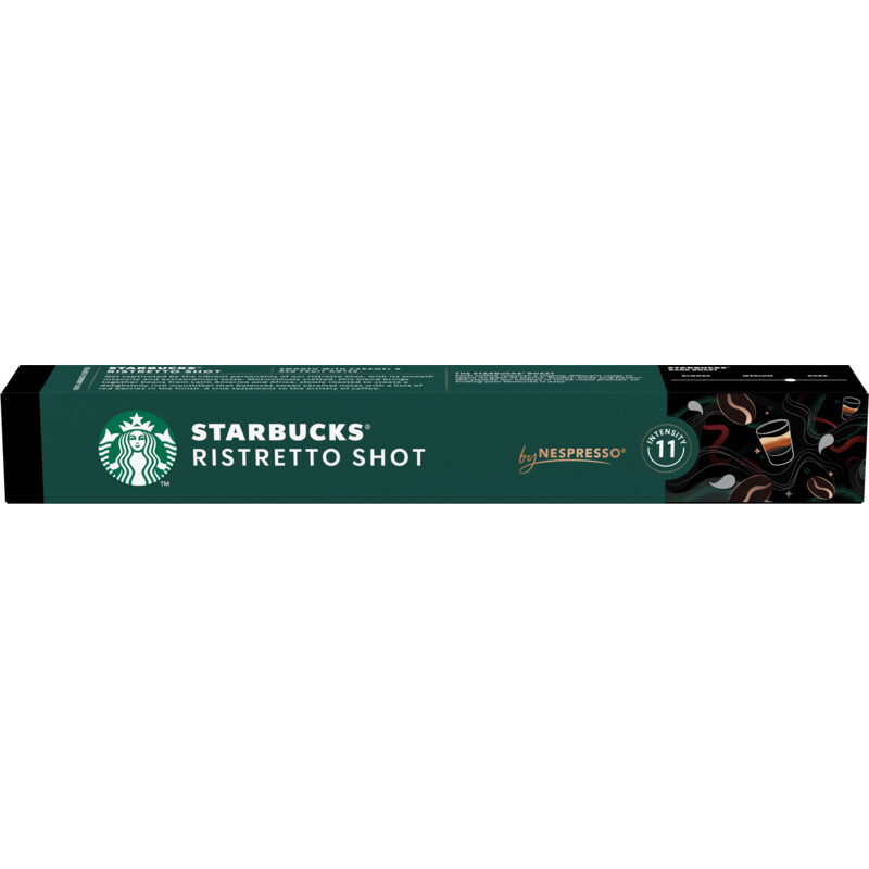 Een afbeelding van Starbucks Nespresso ristretto capsules