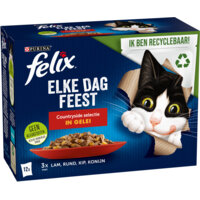Een afbeelding van Felix Elke dag feest countryside gelei
