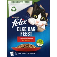 Een afbeelding van Felix Elke dag feest countryside gelei