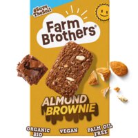 Een afbeelding van Farm Brothers Vegan brownie almond