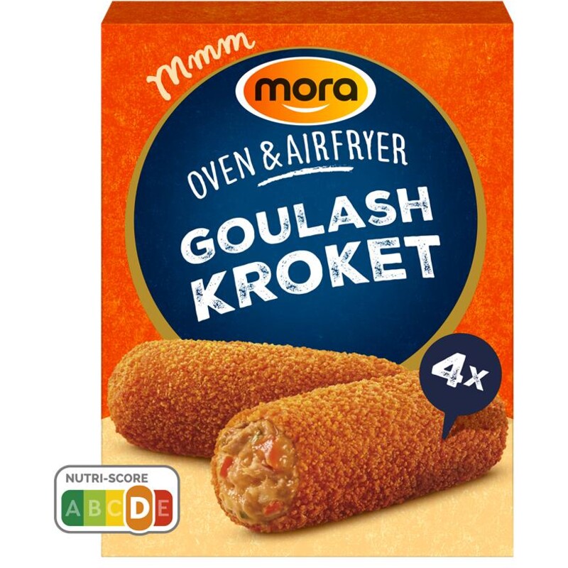 Een afbeelding van Mora Oven & airfryer goulashkroketten