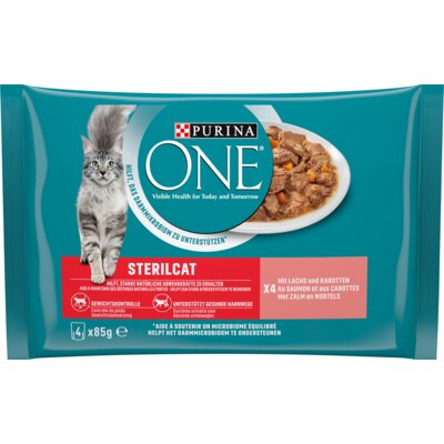 pdp-image-Purina ONE Sterilcat met zalm en wortels