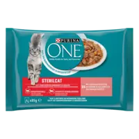 Purina ONE Sterilcat met zalm en wortels