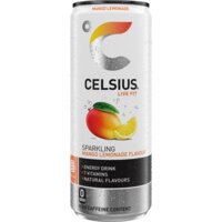Een afbeelding van Celsius Sparkling mango lemonade flavour