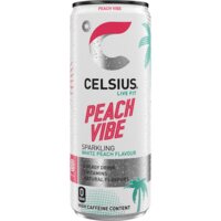 Een afbeelding van Celsius Sparkling peach vibe