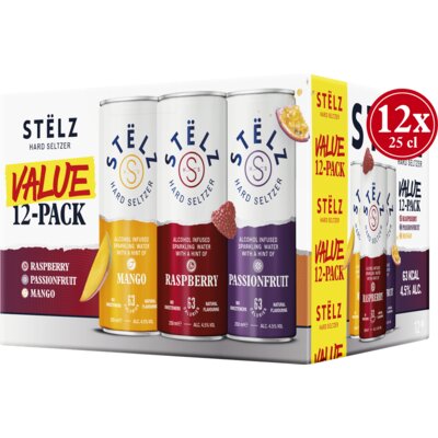 pdp-image-Stëlz Hard seltzer 12-pack