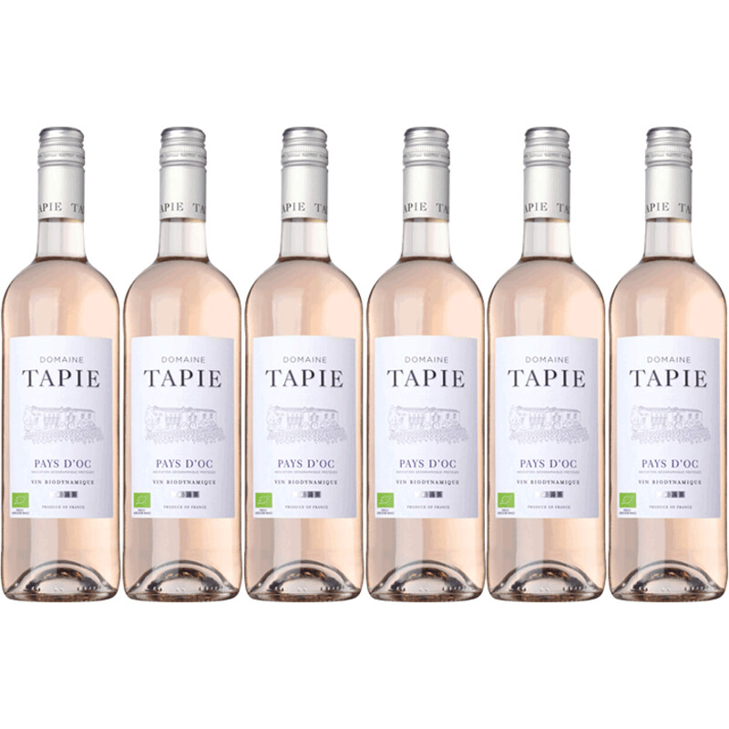 Een afbeelding van Domaine Tapie Rosé Bio-dynamisch