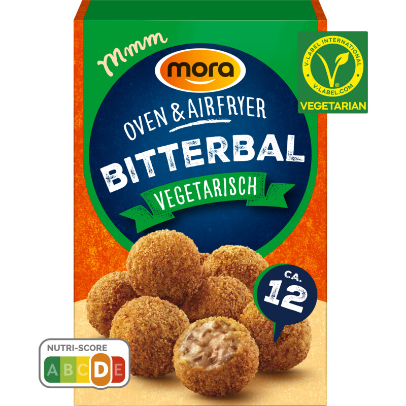 Een afbeelding van Mora Vegetarische draadjesvlees bitterballen