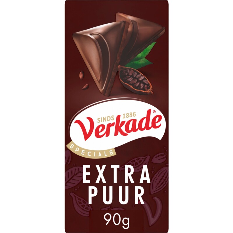Een afbeelding van Verkade Specials extra puur 71% cacao