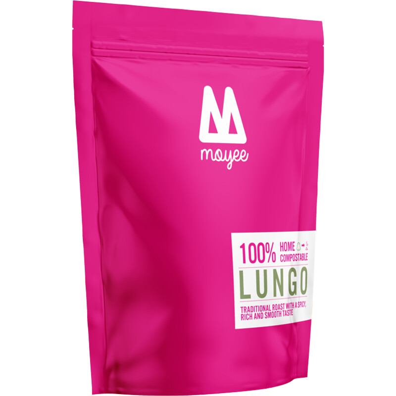 Een afbeelding van Moyee Lungo compostable capsules