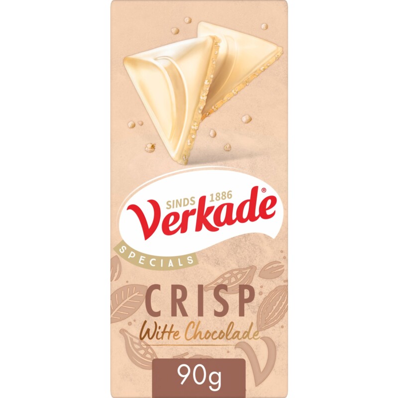 Een afbeelding van Verkade Specials crisp witte chocolade