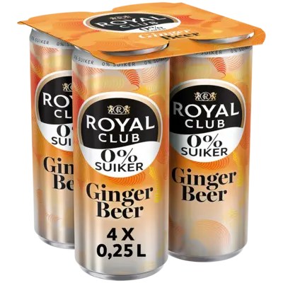 pdp-image-Royal Club Ginger beer 0% suiker 4-pack