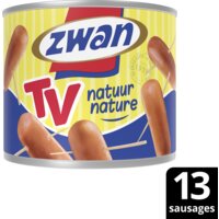 Een afbeelding van Zwan TV worst bel
