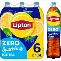 Een afbeelding van Lipton Ice tea sparkling zero 6petfl BEL